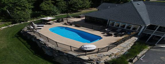 San Juan fiberglass pool